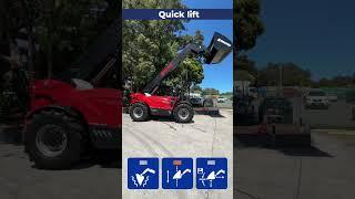 Manitou "Intelligent hydraulics" explained on the MLT telehanders New Ag range