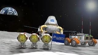 KSP: Probably my FAVOURITE Mun Lander yet! (Reddit Challenge)