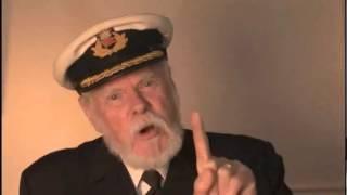 Titanic's Captain Smith (portrayed by Lowell Lytle) and the Reverend John Harper story.