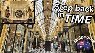 Look UP and see the LIGHT! The Royal Arcade historical shopping in Melbourne | Travel Australia