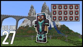 DESENLİ FULL NETHERITE SET! | Minecraft: Modsuz Survival | S9 Bölüm 27