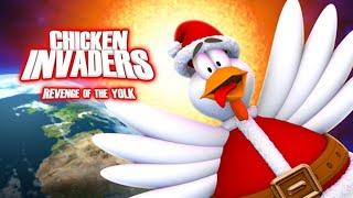 Chicken Invaders: Revenge of the Yolk - Christmas Edition - Walkthrough [FULL GAME] HD