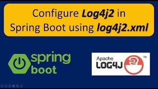 Log4j2 Configuration in Spring Boot: Step-by-Step Guide with log4j2.xml | Spring Boot logging