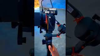 Moza Gimbal Sony A7III                    #shorts