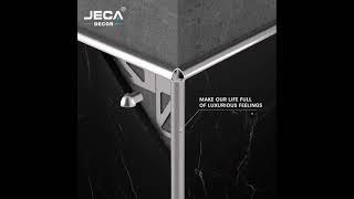 JECA SS tile trim profile for wall corner