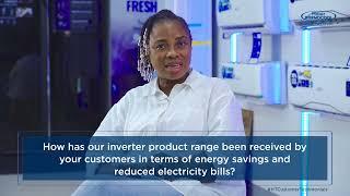 "The Haier Thermocool Inverter technology is the future." Folashade Ogunjobi CEO Runs & Trails