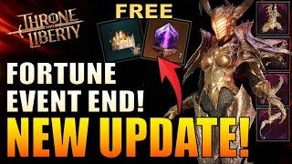 Throne & Liberty NEW UPDATE: Free Rewards, Fortune Event Mess, Shop Update and Weekly Resets!