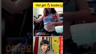 Hot girl on omegle boob | boobs video on omegle!....