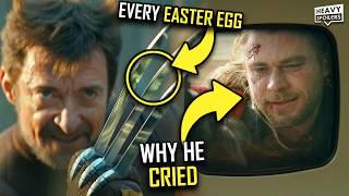 DEADPOOL & WOLVERINE Breakdown | X-men Easter Eggs, MCU Hidden Details, Making Of & Ending Explained