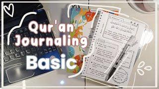 Quran Journaling Basic  membuat Quran Journaling bagi pemula menggunakan pulpen