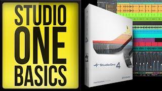 Studio One Basics - Getting Started