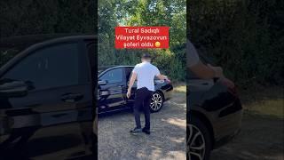 Tural Sadıqlı şoferliyə başladı :)