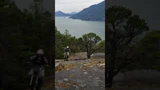 Trials overlooking Howe Sound