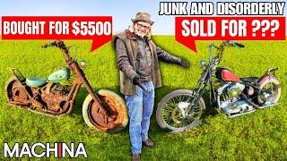 Restoring A Classic Harley Chopper | Junk And Disorderly | Henry Cole | S1E10 | Season Finale