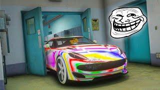 CARRERA TROLL PERO ENCUENTRO MIS PROPIAS SOLUCIONES - GTA 5 ONLINE