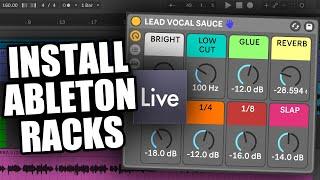 How To Install Ableton Audio Effect Racks