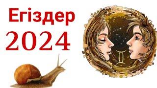 2024 жылға Егіздерге арналған жұлдыз жорамал.