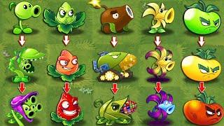 Pvz 2 Discovery - All New & Old Plants Evolution NOOB - PRO - HACKER