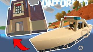 РЕЙД БАЗЫ НА ЛОДКЕ ИЛИ КАК Я СТАЛ ПИРАТОМ НА ПВП СЕРВЕРЕ В UNTURNED 3.0