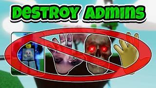 How To COUNTER Every ADMIN Glove in Slap Battles