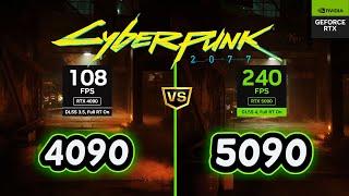 RTX 5090 vs RTX 4090 | Cyberpunk 2077 Teaser