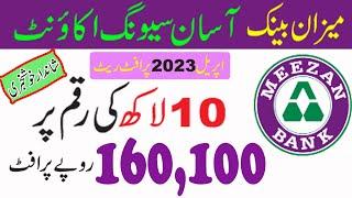 Meezan Bank Asaan Saving Account Profit Rate April 2023| Latest Profit Rate | Business Matters