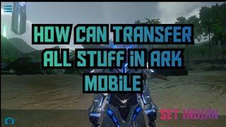 HOW TO USE SERVER TRANSFER TICKETS || ARK MOBILE || SET INDIAN