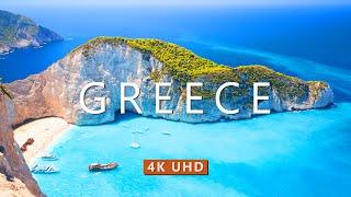 GRECEE NATURE (4K UHD) Drone Film + Best Piano Music For Stress Relief, Meditation, Sleep, & Yoga