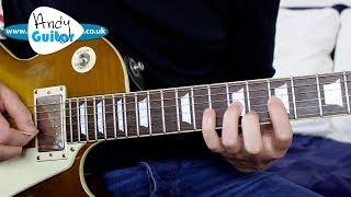 Mixing Major & Minor Pentatonic - Rock Solo Example