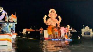 Ganpati visarjan Mumbai Girgaon chaupaty 2023