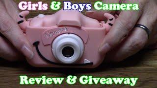 Goopow Kid Camera Review and  Giveaway!