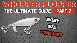 Side-By-Side Lineup Comparison of the Whopper Plopper