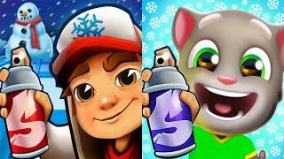 ️ Subway Surfers vs Talking Tom Gold Run - Subway Surfers Big Update, Tom Gold Run Tiktok Gameplay