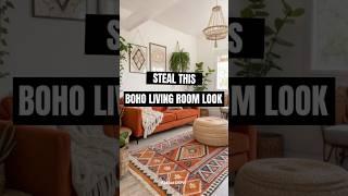 Want this cozy boho vibe? #bohostyle #bohoart #bohostyledecor #livingroomdecor # #boholovers #boho