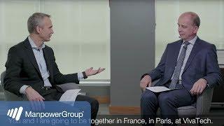 ManpowerGroup @ Viva Tech 2018: Conversation between Jonas Prising & Alain Roumilhac