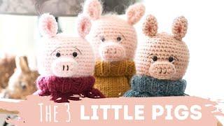 The Three Little Pigs Amigurumi Pattern