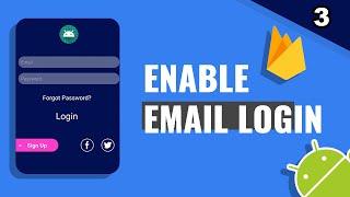 3. Enable Email and Password Sign-in method in Firebase Console | FirebaseTutorials.com