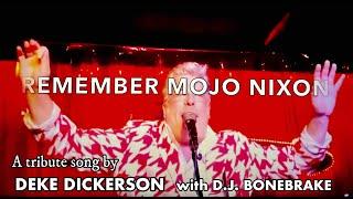 Deke Dickerson with D.J. Bonebrake -- REMEMBER MOJO NIXON! (Mojo tribute song)