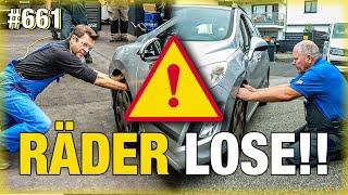 UNGLAUBLICH! ️️️ Alle 4 (!) Räder lose am Peugeot | Elektro-Mini  Wie gut ist der Akku WIRKLICH?