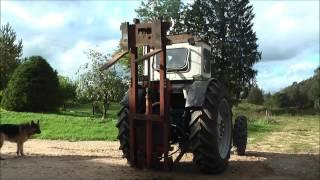 New attachment for the tractor, Forklift, Part 1