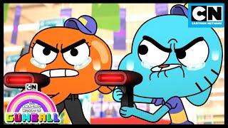 Gumball ve Darwin'in Süpermarket Kapışması | Gumball - Eğitim | Cartoon Network Türkiye