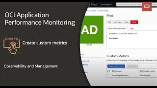 OCI Application Performance Monitoring: How to create custom metrics