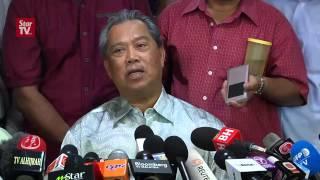 Muhyiddin on his removal as DPM