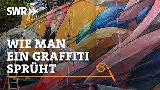 How to spray graffiti | SWR Handwerkskunst