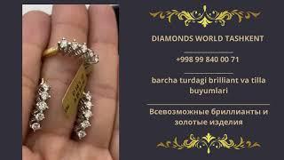 worlds gold tashkent. Tilla buyumlari. Золотые и бриллиантовые изделия