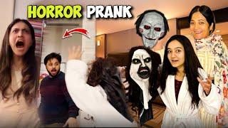 SCARY HORROR PRANK with Iqreeb In  Abu Dhabi Hotel| Dr say Bura Haal Hogya | Sistrology