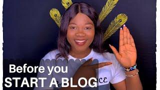 5 Things You Must Know Before You Start Blogging | Starting A Blog In 2021