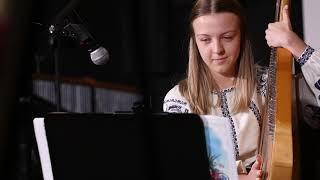 2021 Ukr Mus Fest, Sofiya Buchko, bandura - "Ой літає соколонько" Варіації Оксани Герасименко