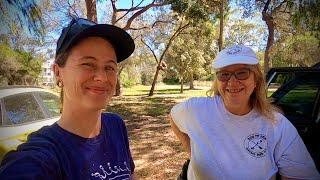 Metal Detecting a Park with Dig it Deb! (Old Coins Found)