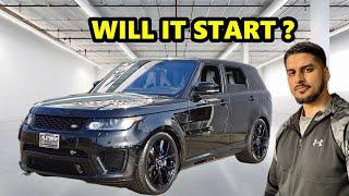 REBUILDING AND STARTING UP THE RANGE ROVER SVR FOR THE FIRST TIME !